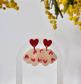 Boucles d’oreilles pendantes fruitées