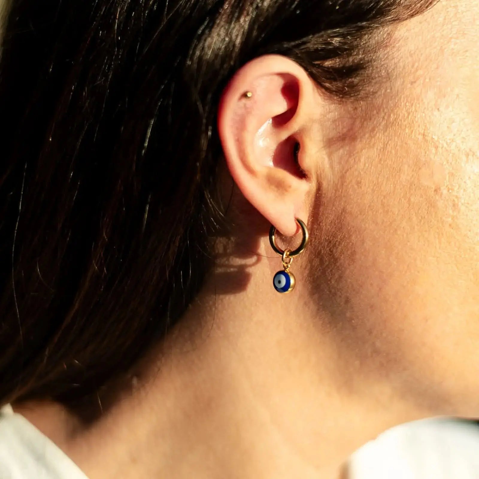 Boucle d'oreille Créole