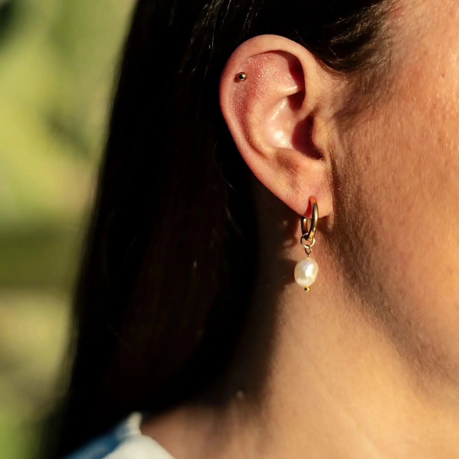 Boucle d'oreille Créole