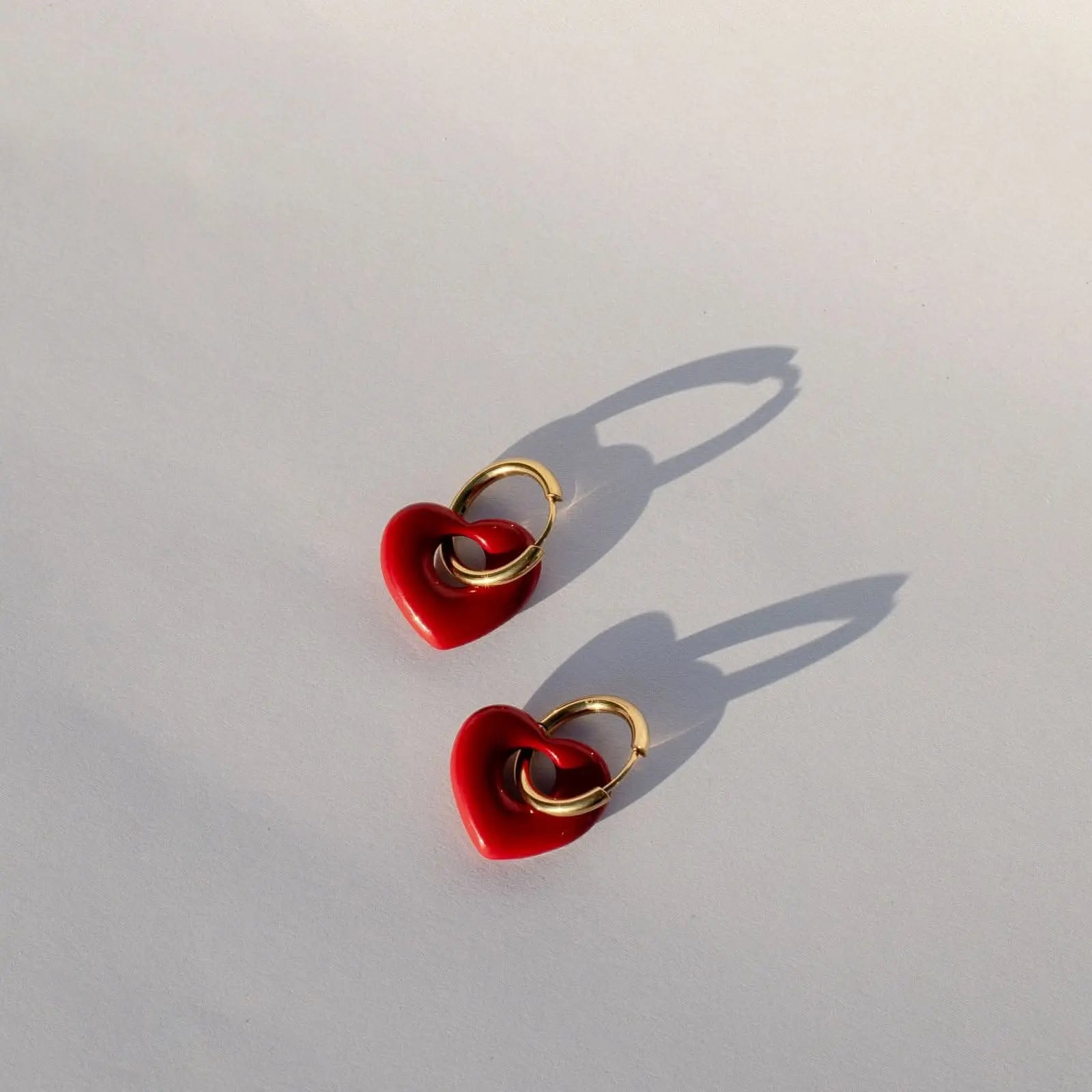 Boucles d'oreilles Coeur