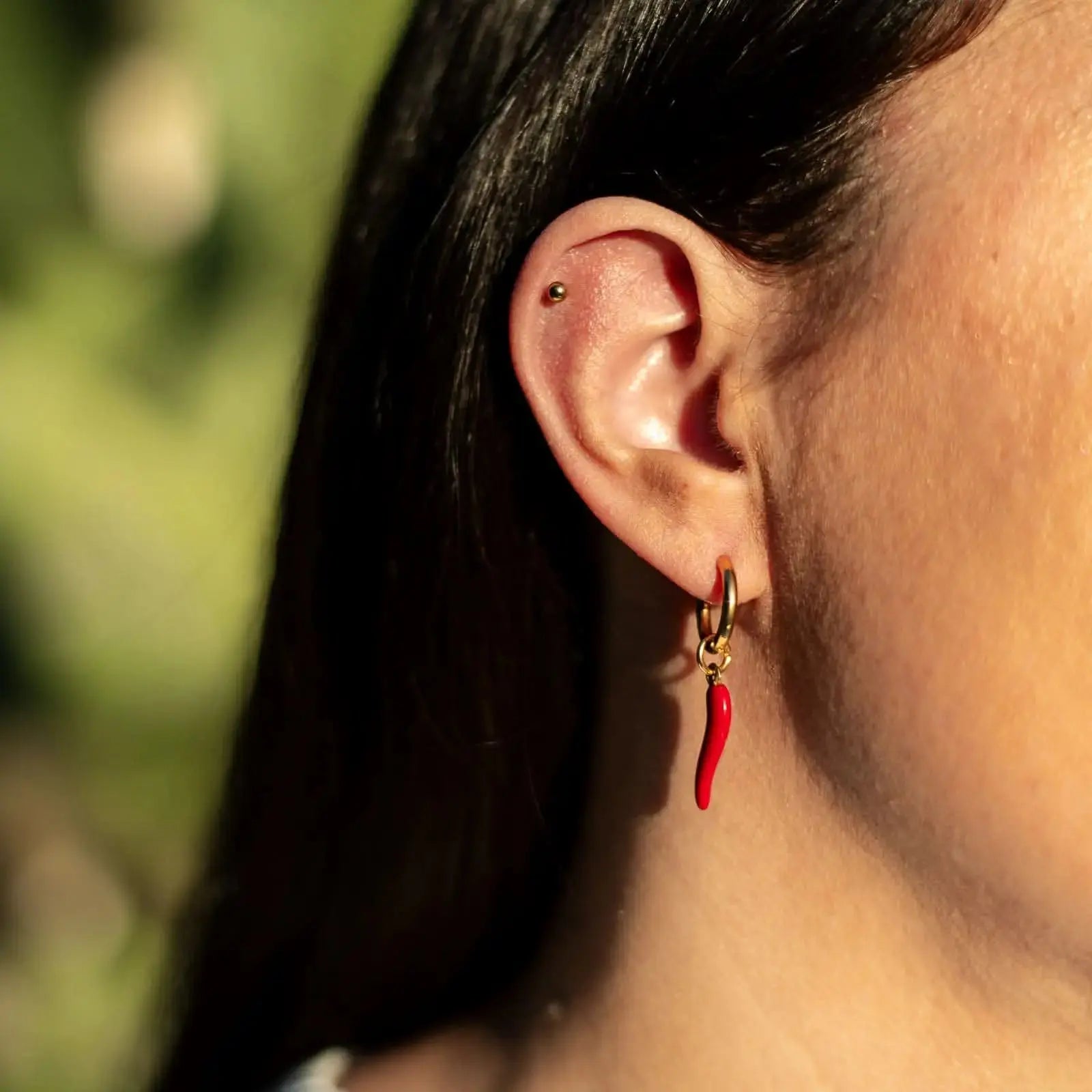 Boucle d'oreille Créole pimet