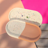 Vide-poches plateau en résine écologique