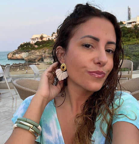 Boucles d'oreilles coquillages Mia