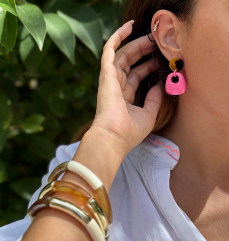 Boucles d'oreilles léopard Carla