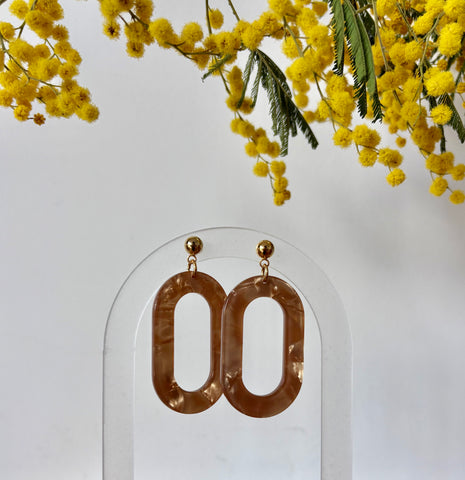 Boucles d'oreilles pendantes Carlitta