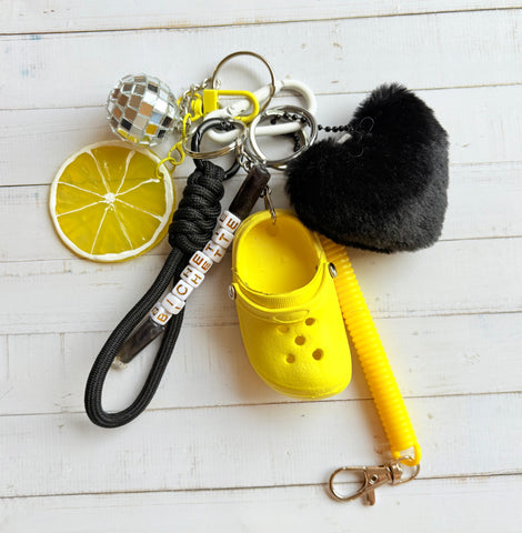 Grigri de sac citron crocs jaune