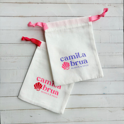 Grigri de sac crocs rose et turquoise