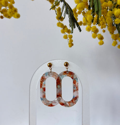 Boucles d'oreilles pendantes Carlitta