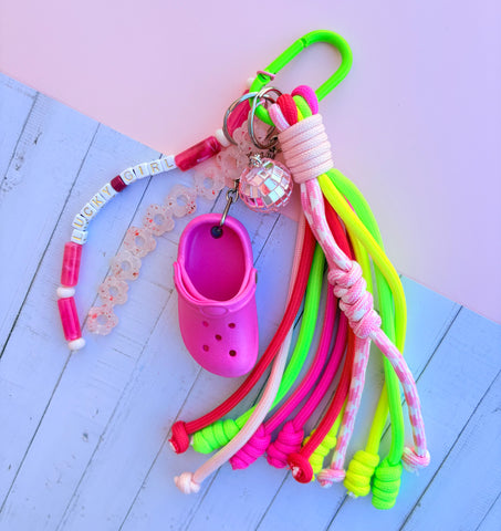 Grigri de sac crocs rose