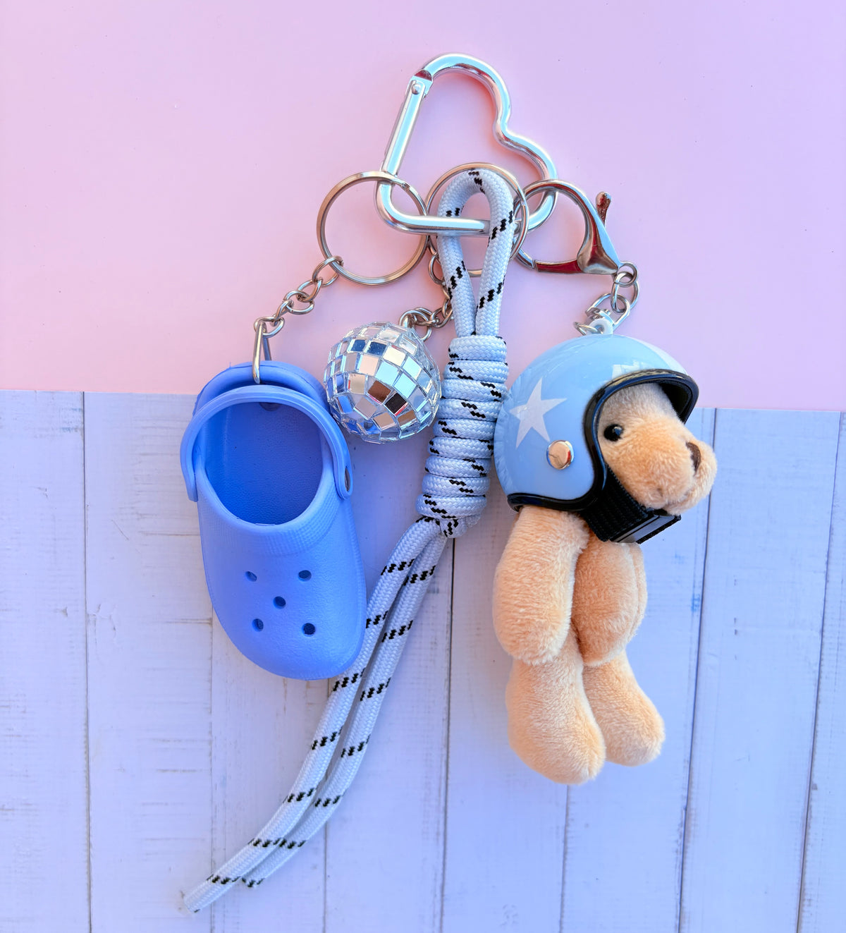 Grigri de sac ours bleu