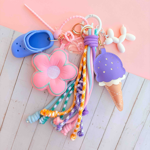 Grigri de sac glace violette