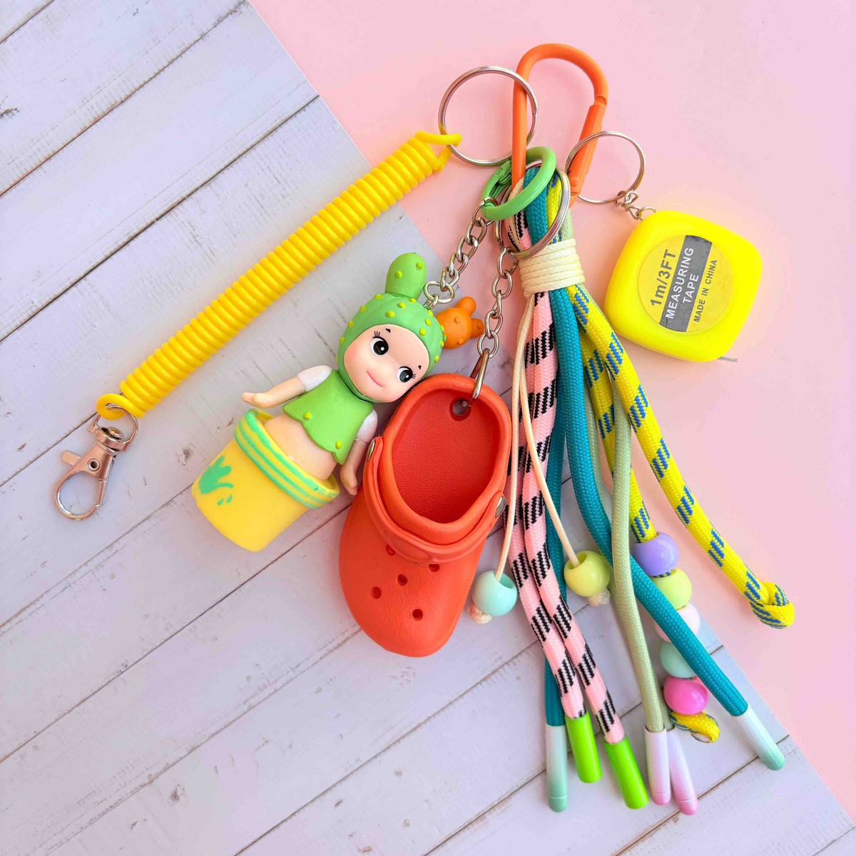 Grigri de sac sonny angel pot de fleur vert
