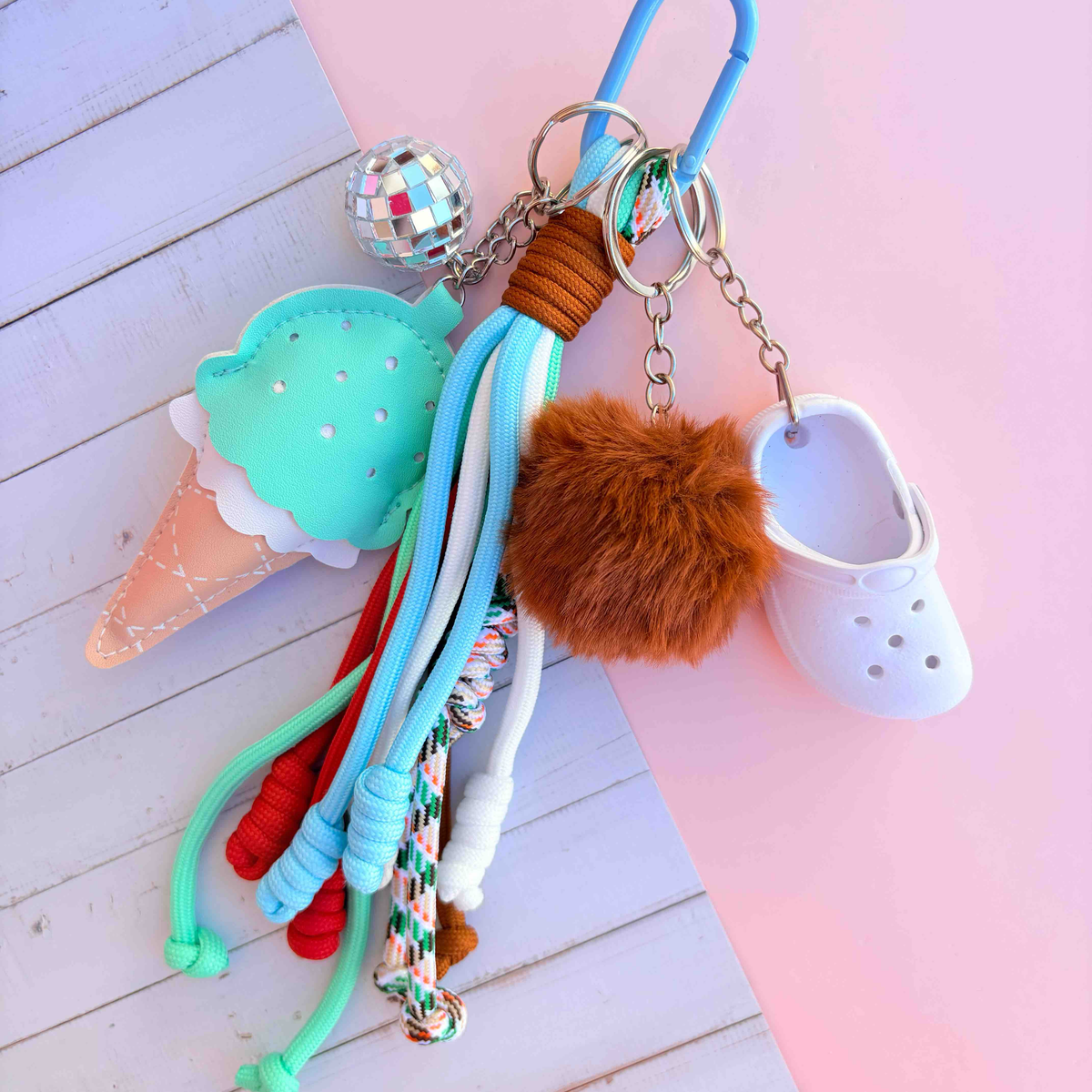 Grigri de sac glace turquoise