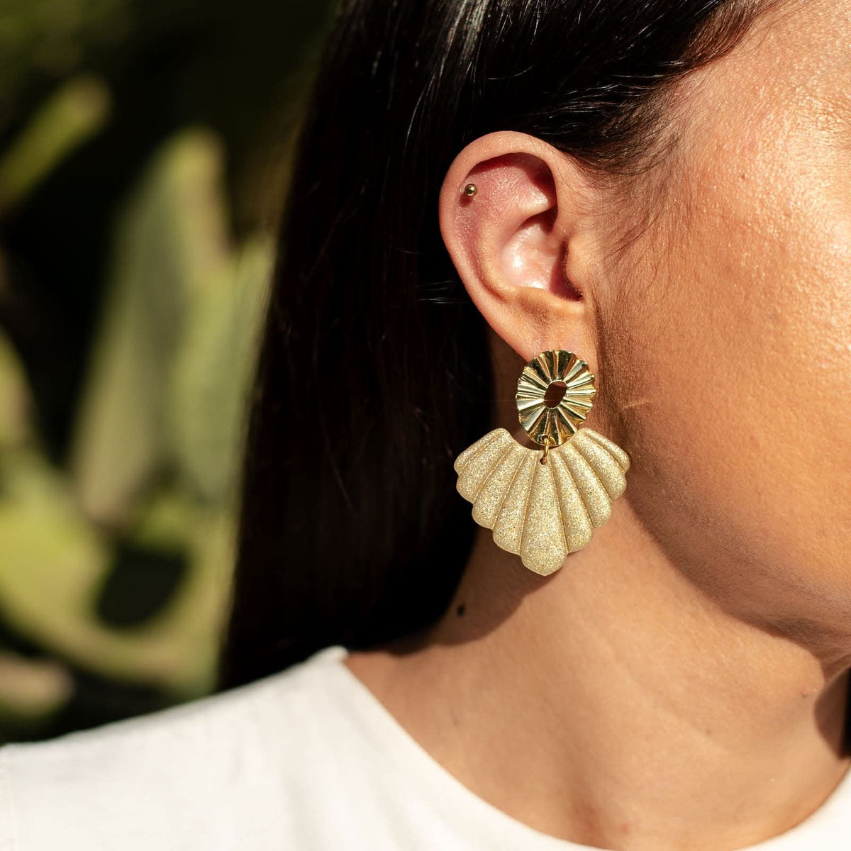 Boucle d'oreille pendante