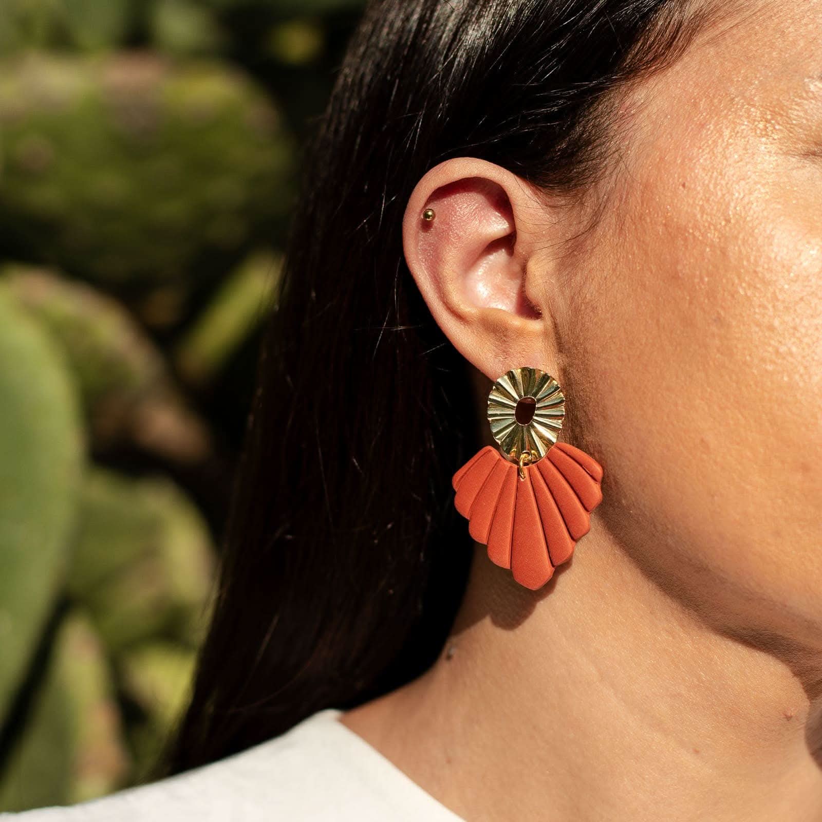 Boucle d'oreille pendante