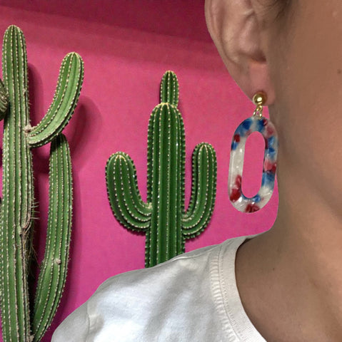 Boucles d'oreilles pendantes Carlitta