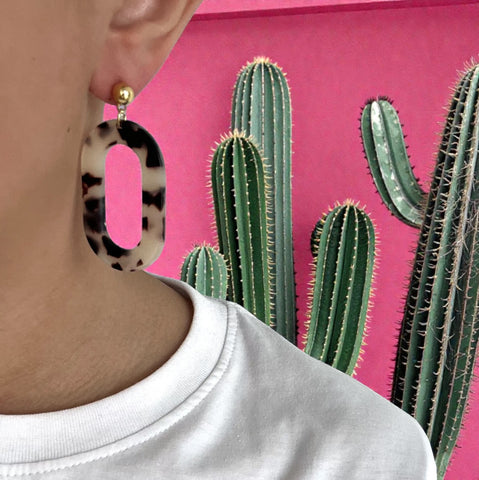 Boucles d'oreilles pendantes Carlitta