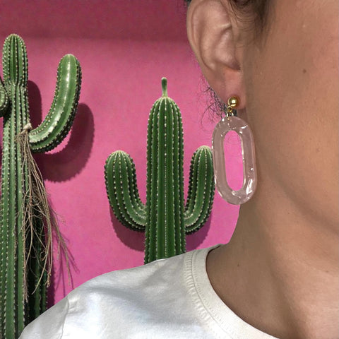 Boucles d'oreilles pendantes Carlitta