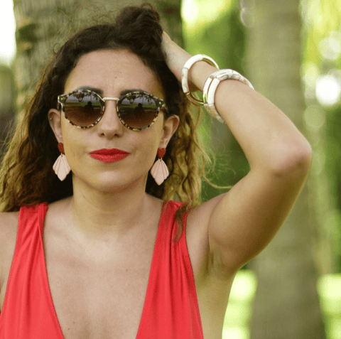 Boucles d'oreilles originales Julia