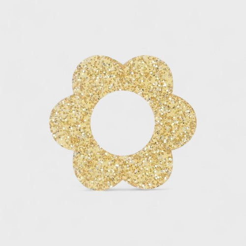 Charm fleur en résine pour boucle d'oreille