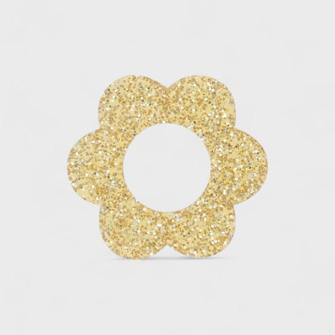Charm fleur en résine pour boucle d'oreille