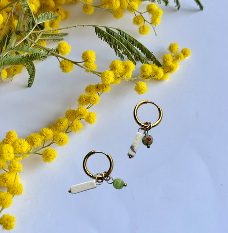 Boucles d'oreilles créoles Melinda