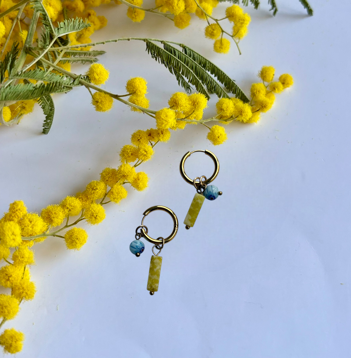 Boucles d'oreilles créoles Melinda