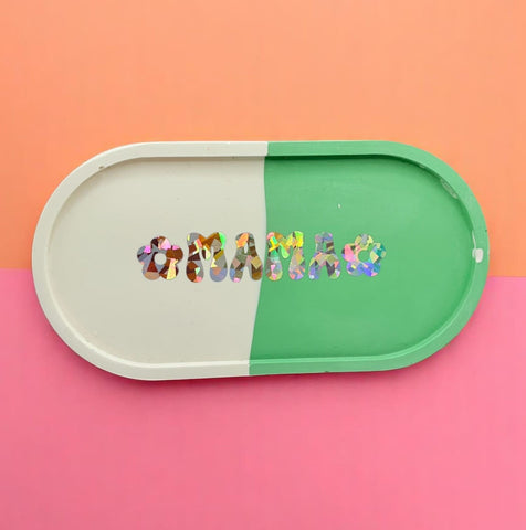 Vide-poches cadeau fête des mères holographique